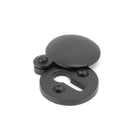 Aged Bronze 30mm Round Escutcheon | From The Anvil - Escutcheons - From The Anvil - Yester Home
