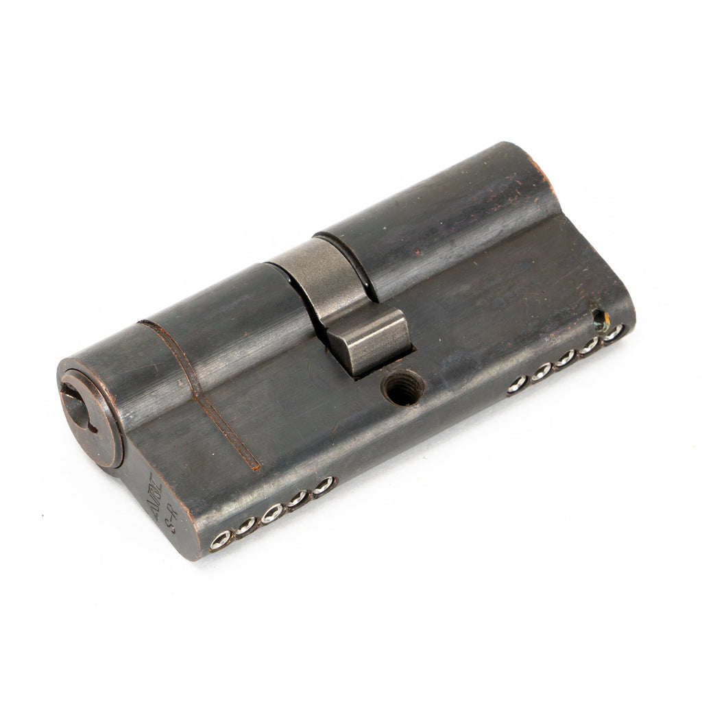 Aged Bronze 35/35 5pin Euro Cylinder | From The Anvil-Euro Cylinders-Yester Home