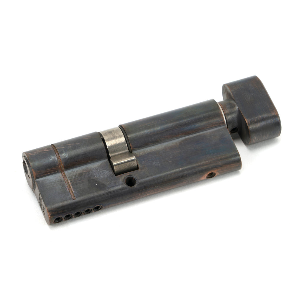 Aged Bronze 35/45T 5pin Euro Cylinder/Thumbturn | From The Anvil-Euro Cylinders-Yester Home