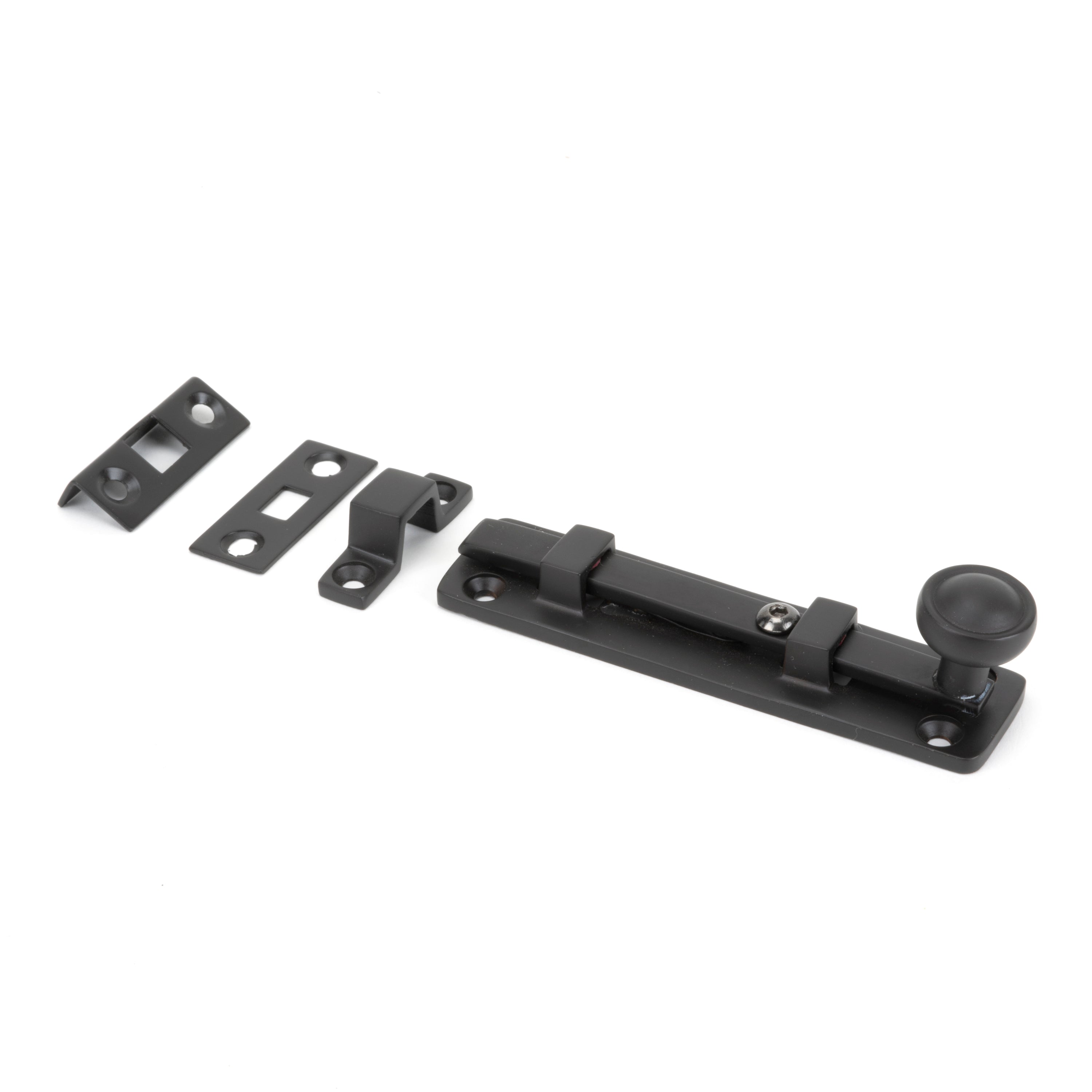 Aged Bronze 4" Universal Bolt | From The Anvil-Bolts-Yester Home