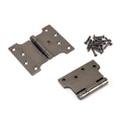 Aged Bronze 4" x 3" x 5"  Parliament Hinge (pair) ss | From The Anvil - Parliament Hinges - From The Anvil - Yester Home
