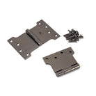 Aged Bronze 4" x 4" x 6"  Parliament Hinge (pair) ss | From The Anvil - Parliament Hinges - From The Anvil - Yester Home