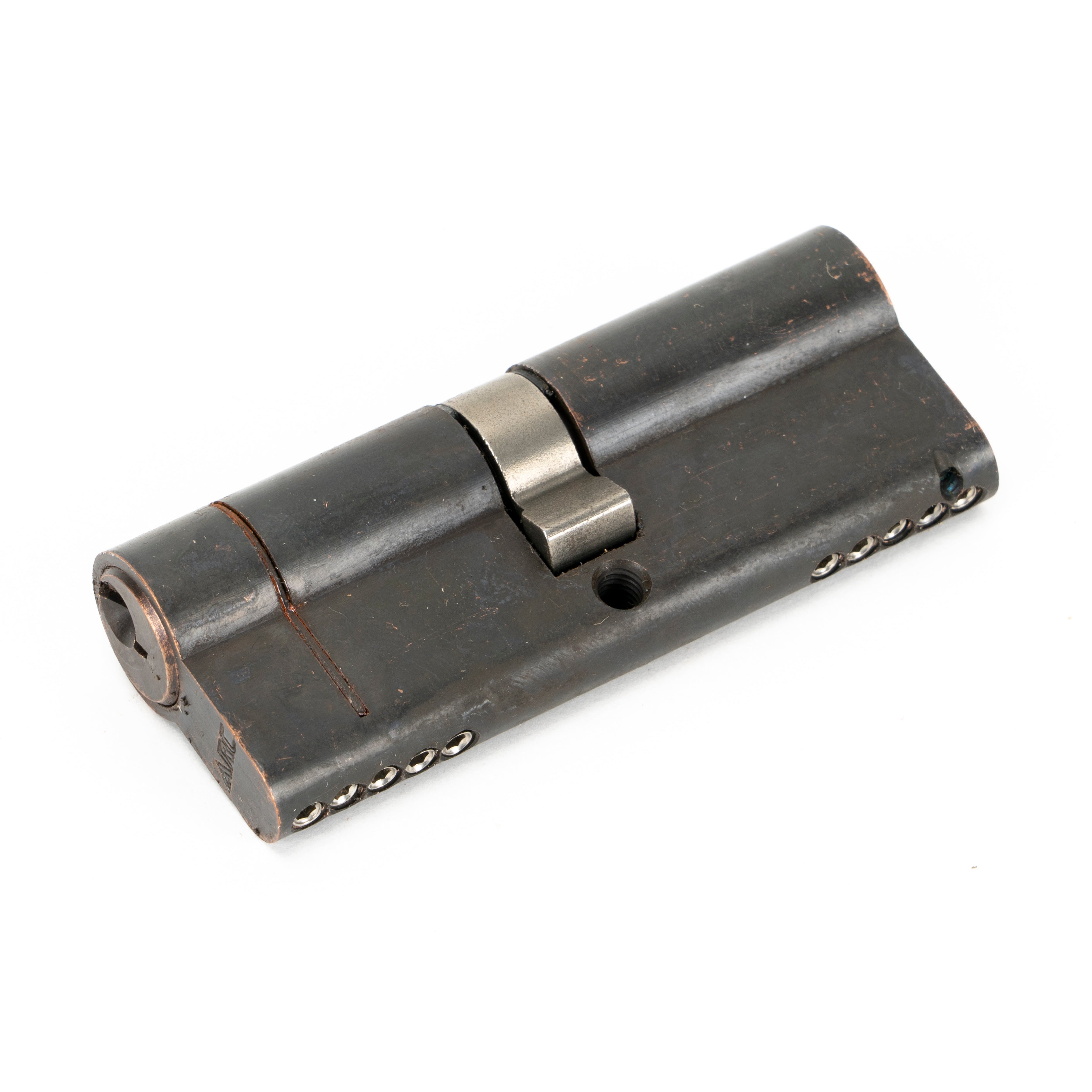 Aged Bronze 40/40 5pin Euro Cylinder | From The Anvil-Euro Cylinders-Yester Home