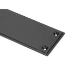 Aged Bronze 425mm Art Deco Fingerplate | From The Anvil-Fingerplates-Yester Home