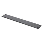 Aged Bronze 425mm Art Deco Fingerplate | From The Anvil - Fingerplates - From The Anvil - Yester Home