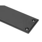 Aged Bronze 425mm Art Deco Fingerplate | From The Anvil - Fingerplates - From The Anvil - Yester Home