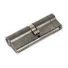 Aged Bronze 45/45 5pin Euro Cylinder KA | From The Anvil-Euro Cylinders-Yester Home