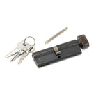 Aged Bronze 45/45 5pin Euro Cylinder/Thumbturn | From The Anvil-Euro Cylinders-Yester Home