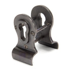 Aged Bronze 50mm Euro Door Pull (Back to Back fixings) | From The Anvil-Euro Pulls-Yester Home