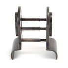 Aged Bronze 50mm Euro Door Pull (Back to Back fixings) | From The Anvil-Euro Pulls-Yester Home