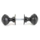 Aged Bronze 50mm Prestbury Mortice/Rim Knob Set | From The Anvil - Mortice Knobs - From The Anvil - Yester Home