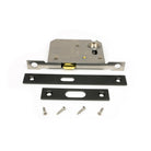 Aged Bronze 50mm Sliding Door Lock | From The Anvil-Sliding Door Locks-Yester Home