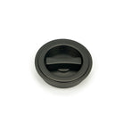 Aged Bronze 60mm Art Deco Round Pull - Privacy Set | From The Anvil-Cabinet Pulls-Yester Home