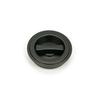 Aged Bronze 60mm Art Deco Round Pull - Privacy Set | From The Anvil - Cabinet Pulls - From The Anvil - Yester Home