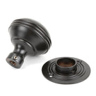 Aged Bronze 63mm Prestbury Mortice/Rim Knob Set | From The Anvil-Mortice Knobs-Yester Home
