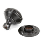 Aged Bronze 63mm Prestbury Mortice/Rim Knob Set | From The Anvil - Mortice Knobs - From The Anvil - Yester Home