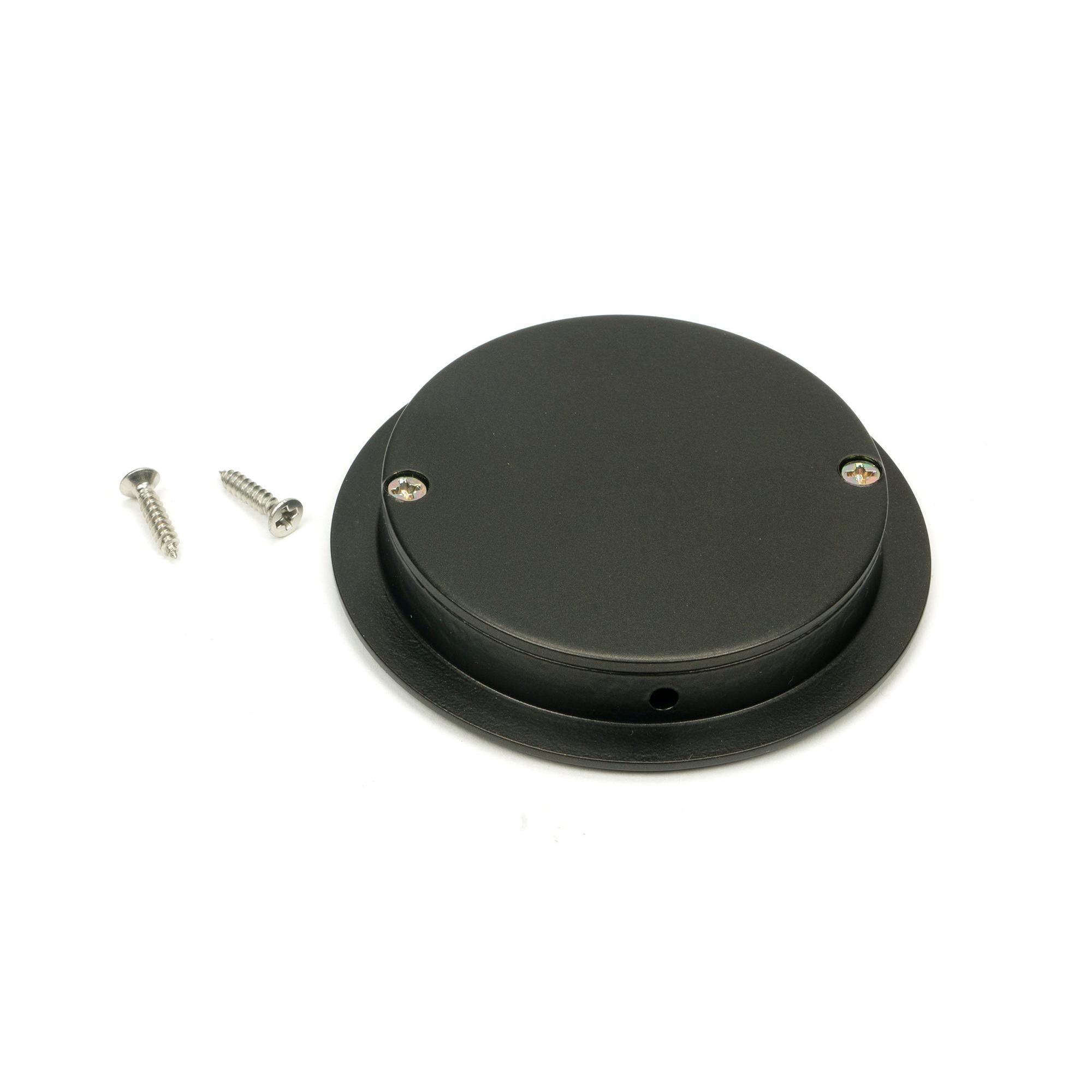Aged Bronze 75mm Art Deco Round Pull | From The Anvil - Cabinet Pulls - From The Anvil - Yester Home