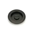 Aged Bronze 75mm Art Deco Round Pull - Privacy Set | From The Anvil - Cabinet Pulls - From The Anvil - Yester Home