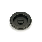 Aged Bronze 75mm Art Deco Round Pull - Privacy Set | From The Anvil-Cabinet Pulls-Yester Home