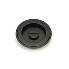 Aged Bronze 75mm Art Deco Round Pull - Privacy Set | From The Anvil-Cabinet Pulls-Yester Home