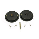 Aged Bronze 75mm Plain Round Pull - Privacy Set | From The Anvil-Cabinet Pulls-Yester Home