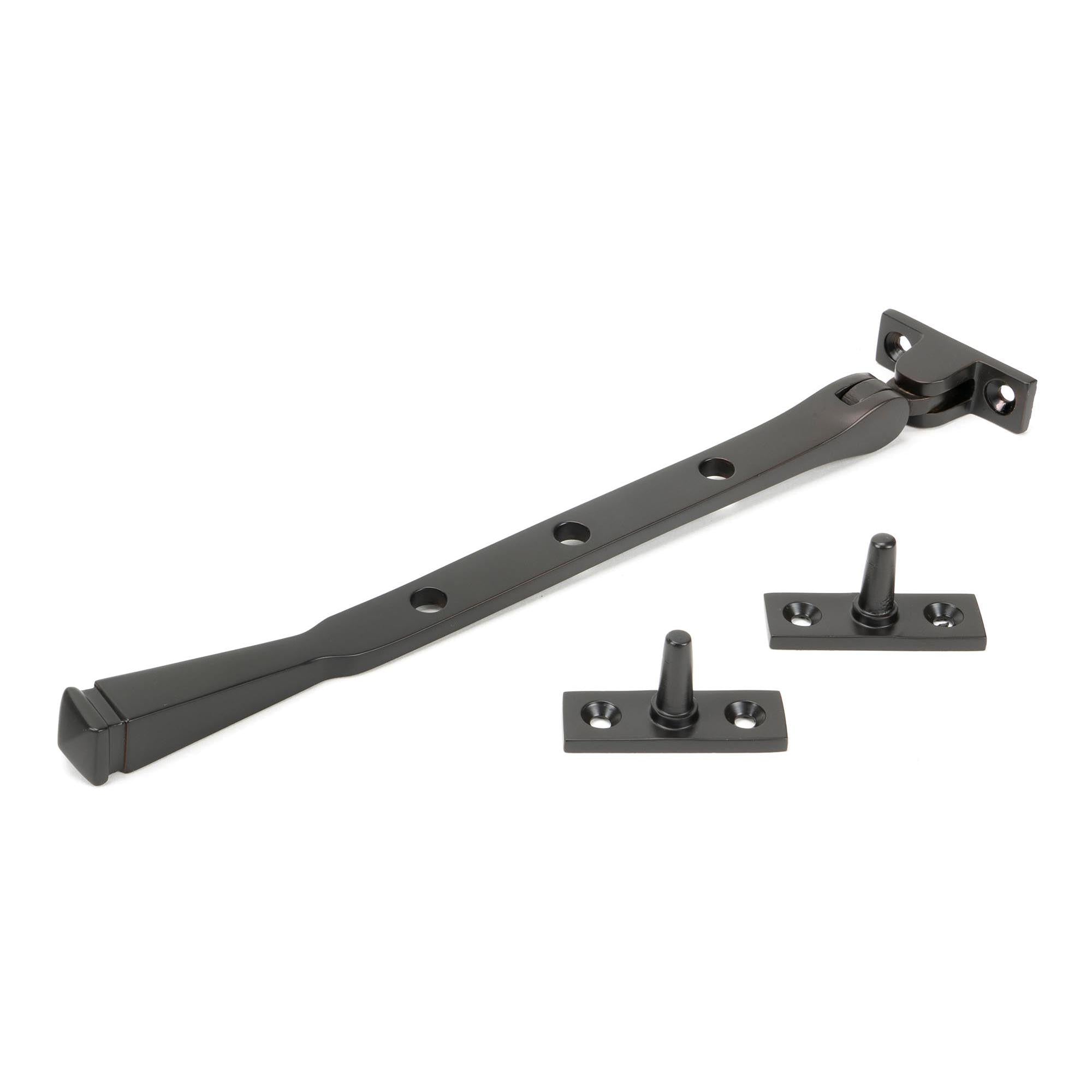 Aged Bronze 8" Avon Stay | From The Anvil - Stays - From The Anvil - Yester Home