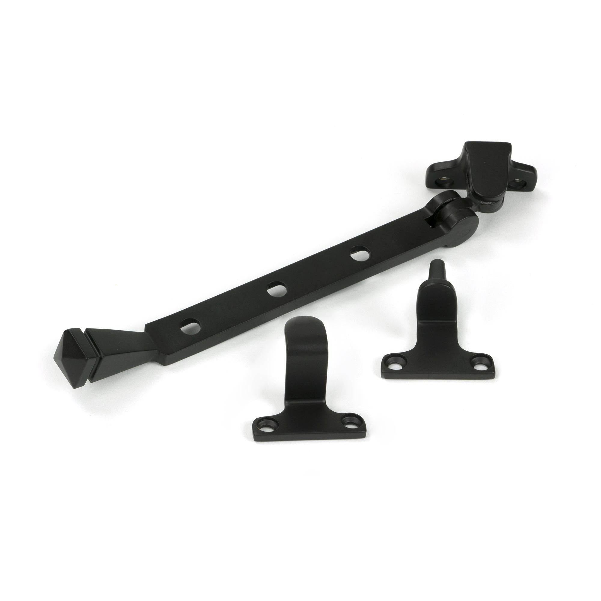 Aged Bronze 8" Avon Stay (Steel Window) - Stays - From The Anvil - Yester Home