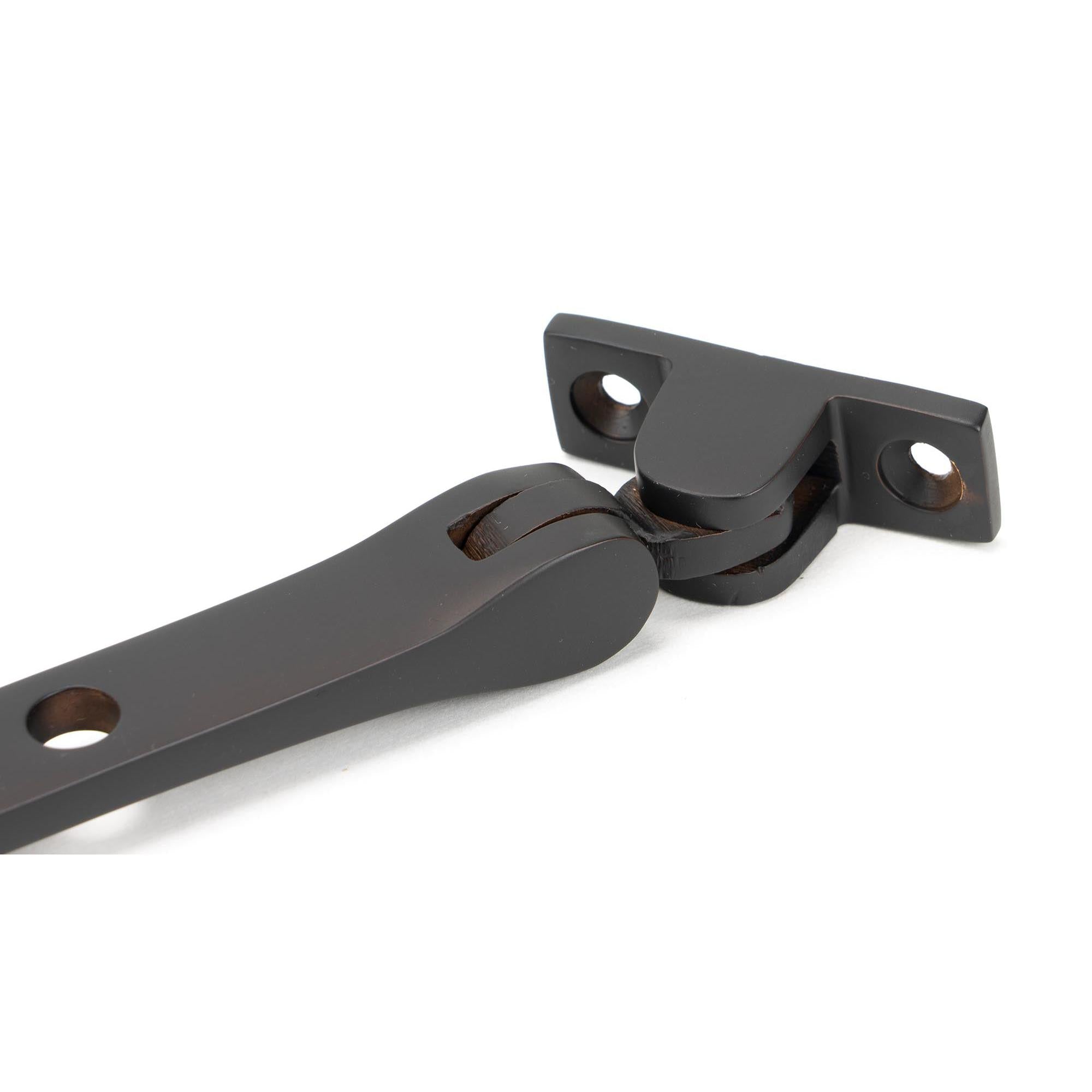Aged Bronze 8" Brompton Stay | From The Anvil - Stays - From The Anvil - Yester Home
