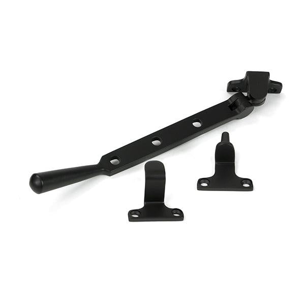 Aged Bronze 8" Newbury Stay (Steel Window) - Stays - From The Anvil - Yester Home