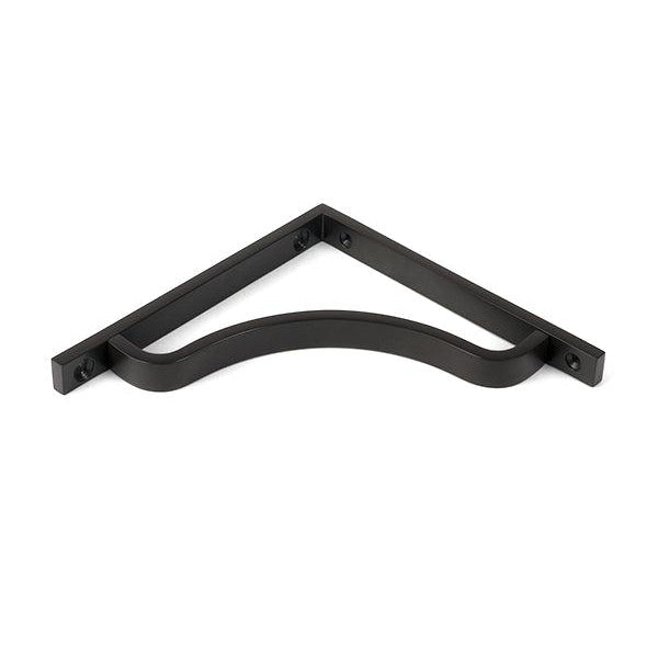 Aged Bronze Abingdon Shelf Bracket (150mm x 150mm) | From The Anvil-Shelf Brackets-Yester Home