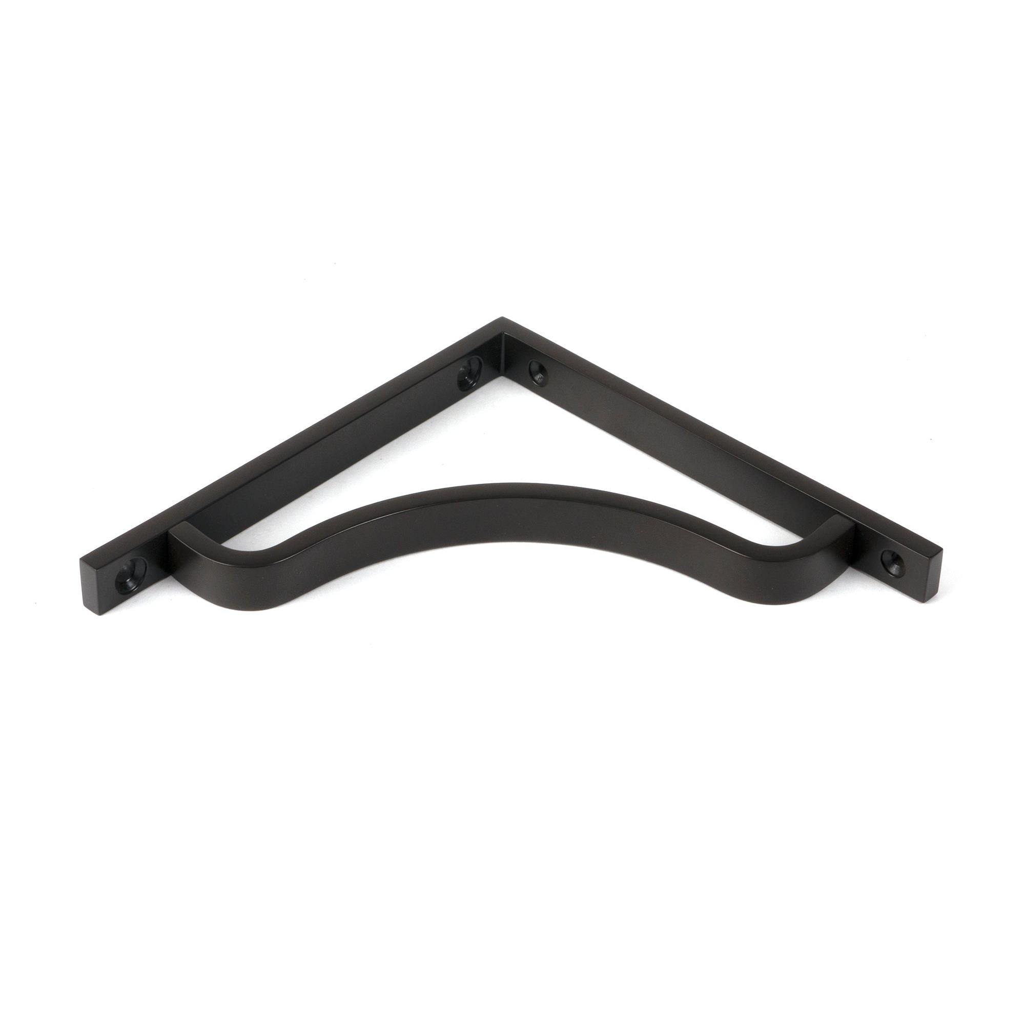 Aged Bronze Abingdon Shelf Bracket (150mm x 150mm) | From The Anvil - Shelf Brackets - From The Anvil - Yester Home