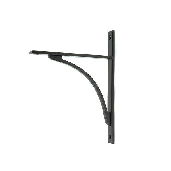 Aged Bronze Apperley Shelf Bracket (260mm x 200mm) | From The Anvil-Shelf Brackets-Yester Home