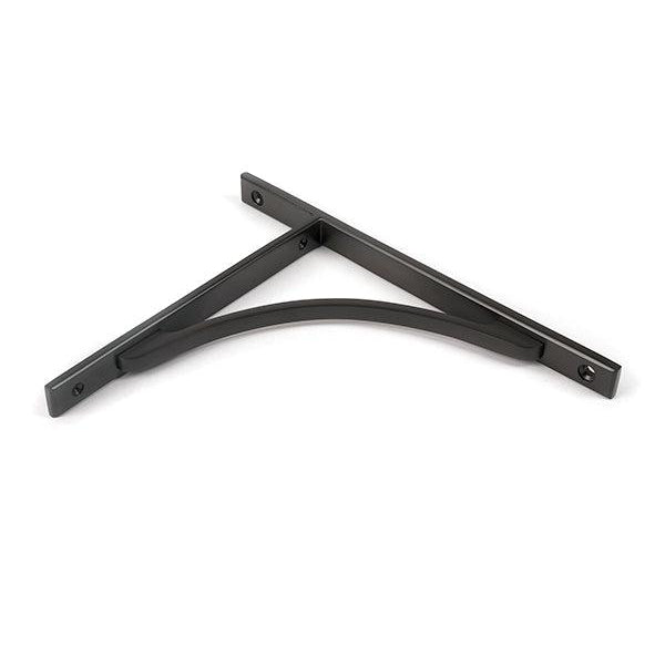 Aged Bronze Apperley Shelf Bracket (260mm x 200mm) | From The Anvil-Shelf Brackets-Yester Home