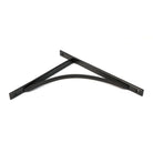 Aged Bronze Apperley Shelf Bracket (314mm x 250mm) | From The Anvil-Shelf Brackets-Yester Home