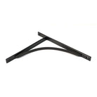 Aged Bronze Apperley Shelf Bracket (314mm x 250mm) | From The Anvil-Shelf Brackets-Yester Home