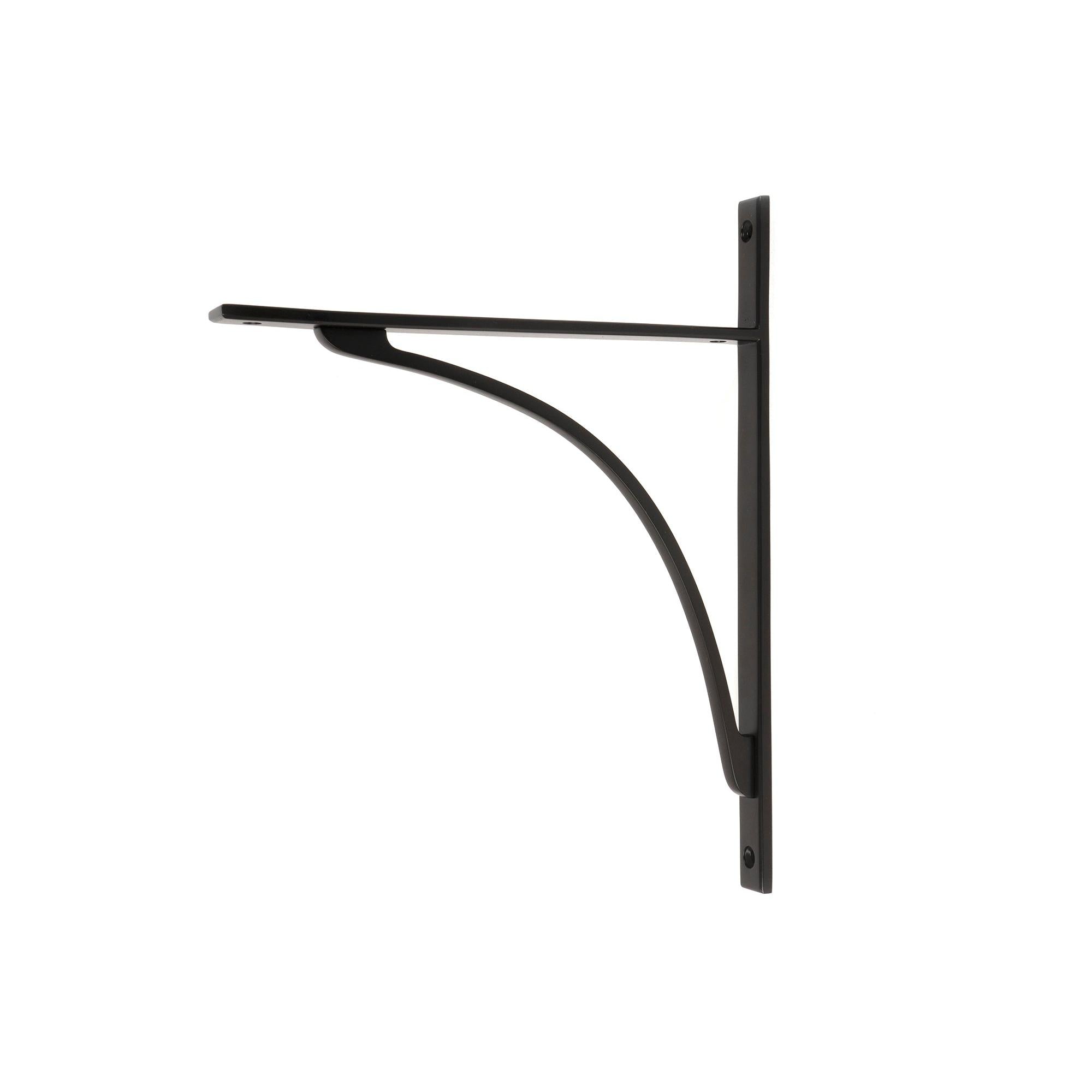 Aged Bronze Apperley Shelf Bracket (314mm x 250mm) | From The Anvil - Shelf Brackets - From The Anvil - Yester Home