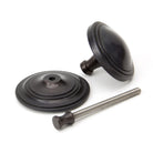 Aged Bronze Art Deco Centre Door Knob | From The Anvil - Centre Door Knobs - From The Anvil - Yester Home