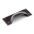 Aged Bronze Art Deco Drawer Pull | From The Anvil-Drawer Pulls-Yester Home