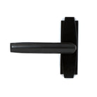 Aged Bronze Art Deco Lever on Rose Set | From The Anvil-Lever on Rose-Yester Home