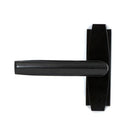 Aged Bronze Art Deco Lever on Rose Set | From The Anvil-Lever on Rose-Yester Home