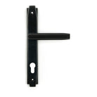 Aged Bronze Art Deco Slimline Lever Espag. Lock Set | From The Anvil - Espagnolette - From The Anvil - Yester Home