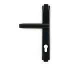 Aged Bronze Art Deco Slimline Lever Espag. Lock Set | From The Anvil - Espagnolette - From The Anvil - Yester Home