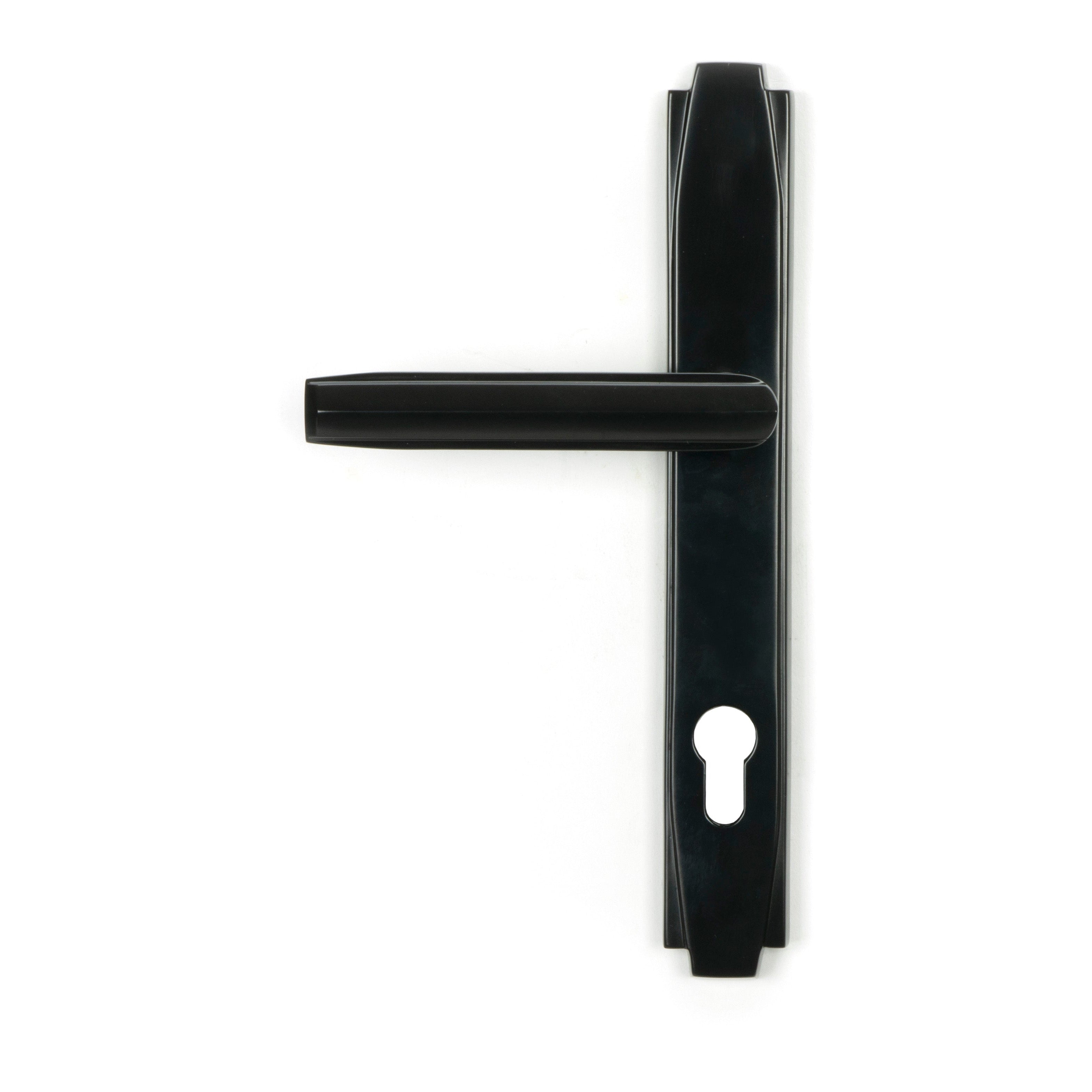 Aged Bronze Art Deco Slimline Lever Espag. Lock Set | From The Anvil-Espagnolette-Yester Home