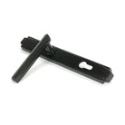 Aged Bronze Art Deco Slimline Lever Espag. Lock Set | From The Anvil-Espagnolette-Yester Home
