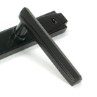 Aged Bronze Art Deco Slimline Lever Espag. Lock Set | From The Anvil-Espagnolette-Yester Home