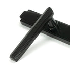 Aged Bronze Art Deco Slimline Lever Espag. Lock Set | From The Anvil-Espagnolette-Yester Home