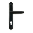 Aged Bronze Art Deco Slimline Lever Espag. Lock Set | From The Anvil-Espagnolette-Yester Home