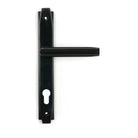 Aged Bronze Art Deco Slimline Lever Espag. Lock Set | From The Anvil-Espagnolette-Yester Home