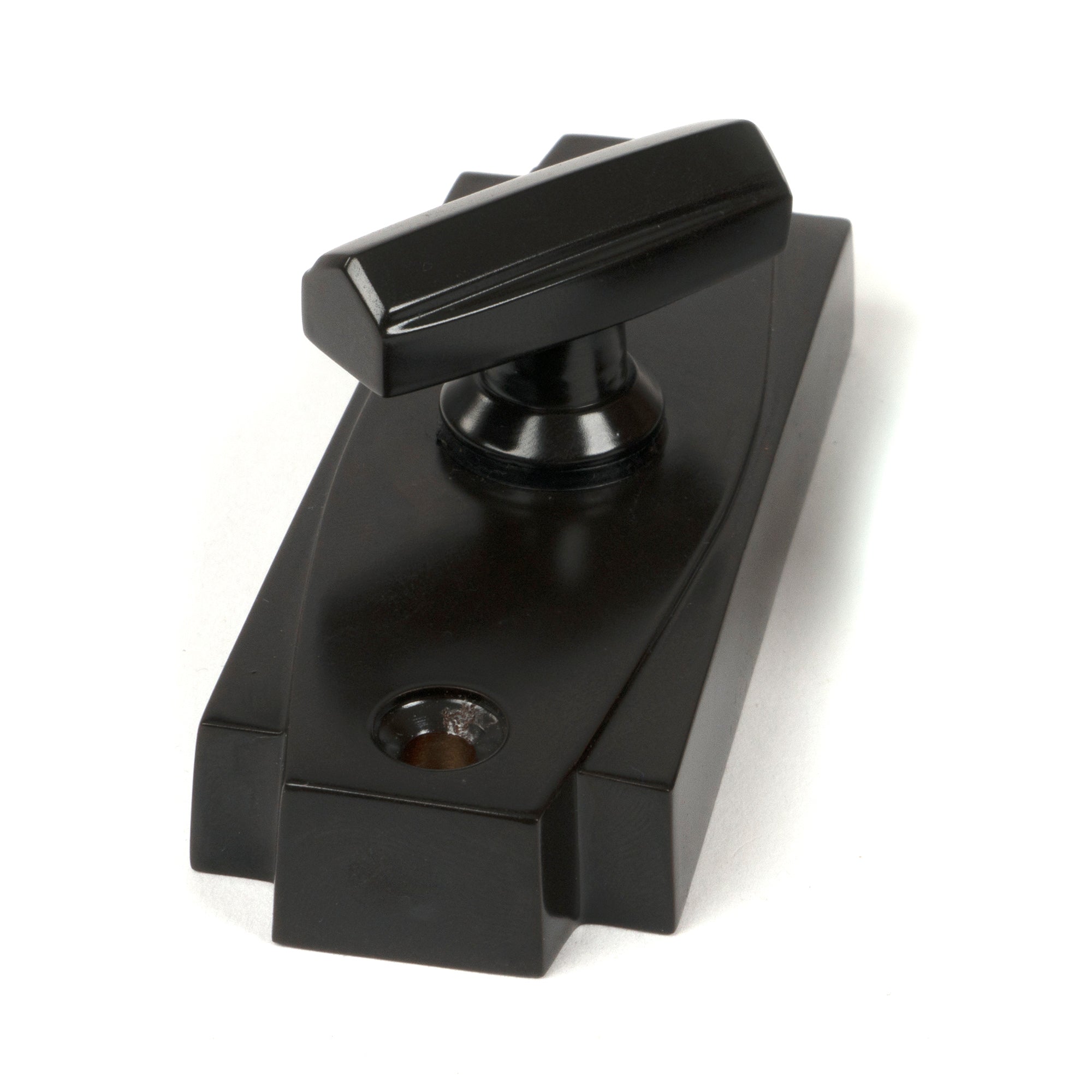Aged Bronze Art Deco Thumbturn | From The Anvil-Thumbturns-Yester Home