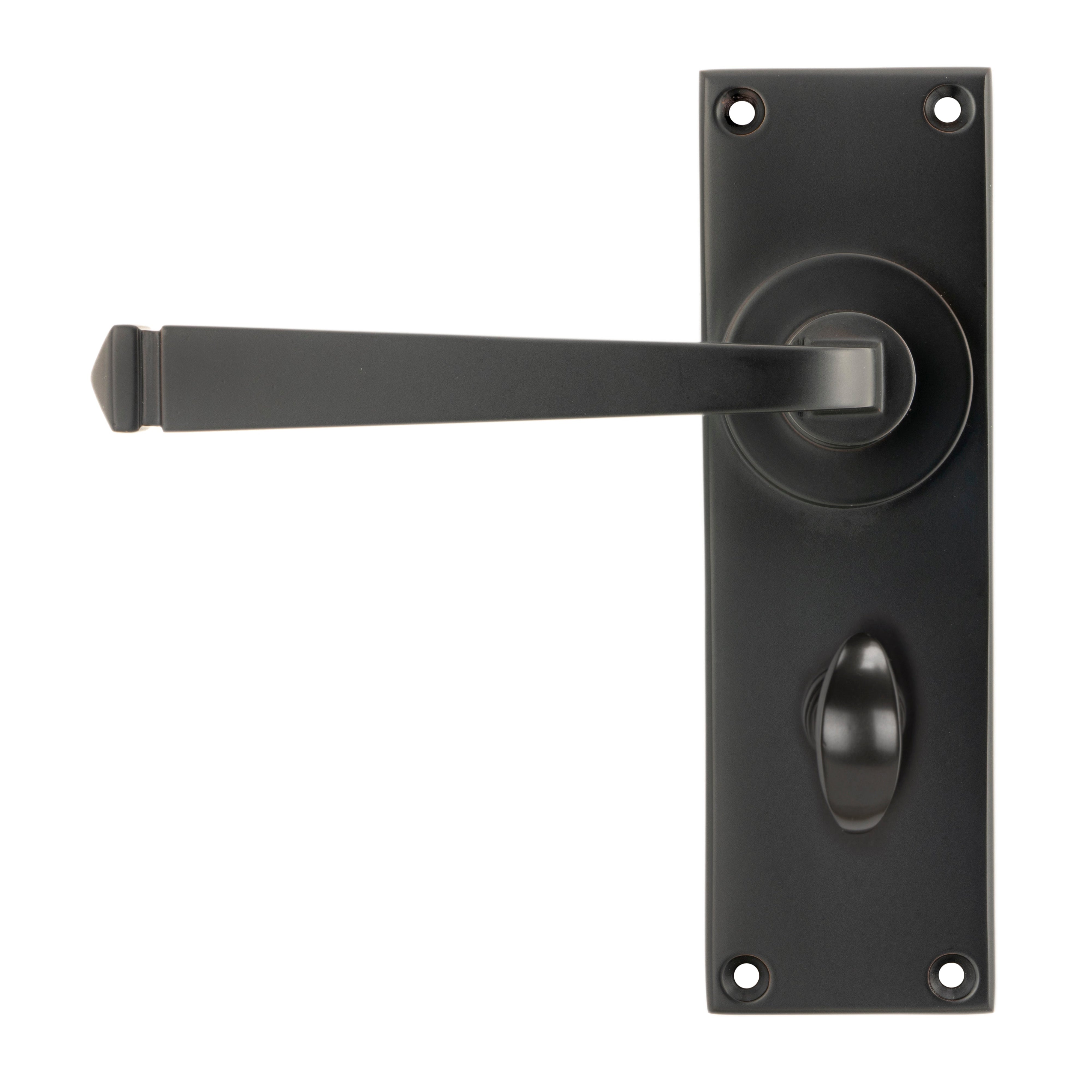 Aged Bronze Avon Lever Bathroom Set | From The Anvil-Lever Bathroom-Yester Home